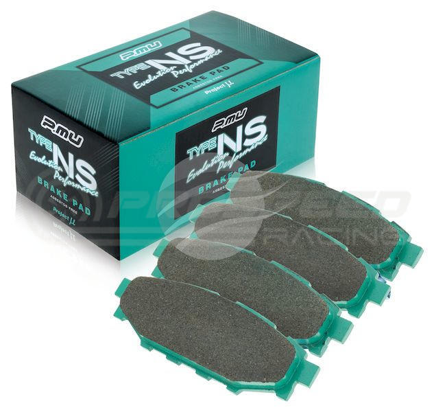 Project Mu NS EP Rear Brake Pads - Subaru WRX 08-14/Impreza/Forester/Liberty/Toyota 86 GT image 1