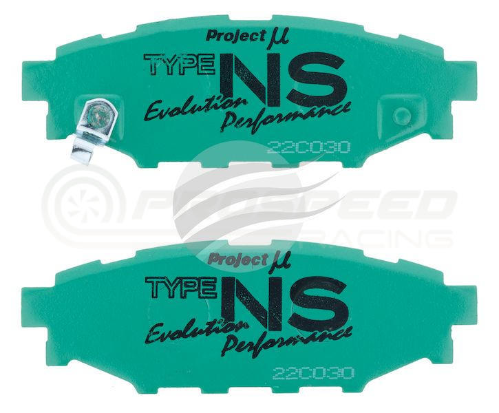 Project Mu NS EP Rear Brake Pads - Subaru WRX 08-14/Impreza/Forester/Liberty/Toyota 86 GT image 3