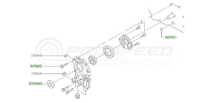 Roger Clark Motorsport Oil Pump Fitting Kit image 3