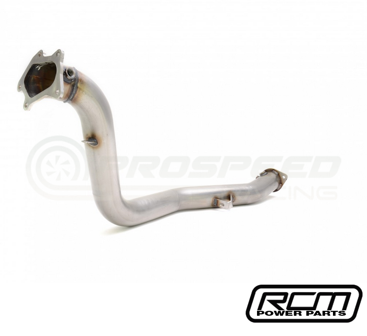 Roger Clark Motorsport 3" Open Neck JDM Twin Scroll Catless Downpipe image 1