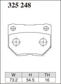 Dixcel S Type Brake Pads image 2
