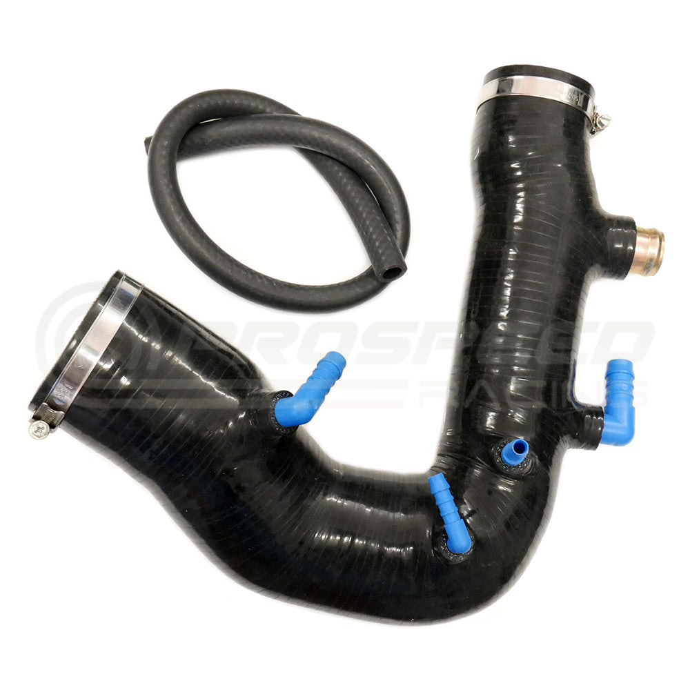 AVO 1 Piece Silicone Turbo Inlet/MAF Pipe Black image 1