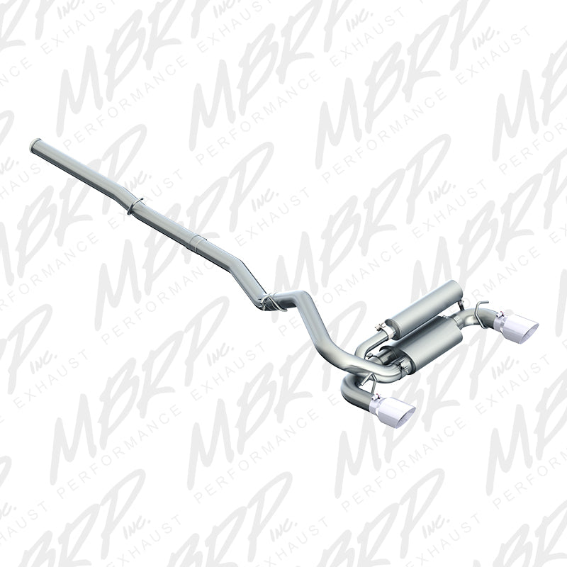 MBRP 3" XP 409 Stainless Dual Outlet Cat-Back Exhaust - Ford Focus RS LZ 16-17 S4203409 | Pro Speed