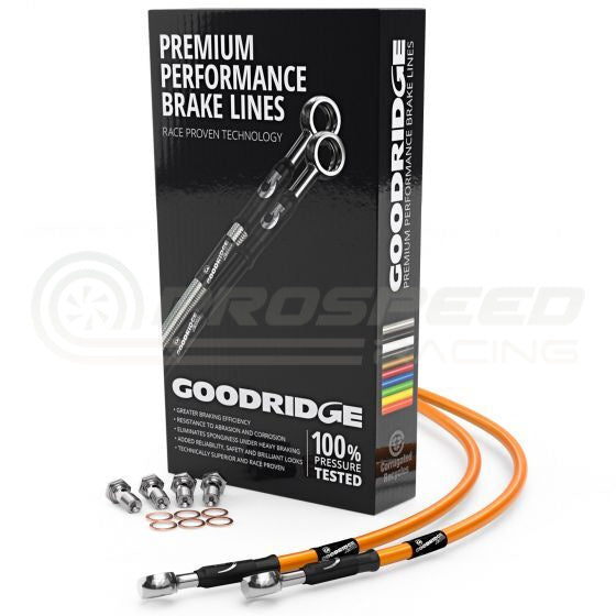 Goodridge Braided Brake Line Kit — BMW M3 E46 Front and Rear SBW0900-6