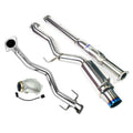 Invidia N1 Turbo Back Exhaust w/Metal Matrix Cat - Mitsubishi Evo 7-9 CT9A image 1