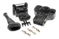 Raceworks Motorsport TPS Throttle Position Sensor 3 Pin Black CW Rotation 8mm 'D' Shaft w/Plug and Pins
