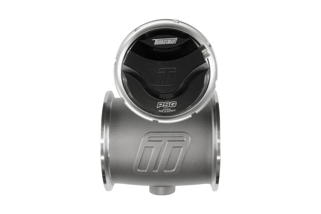 Turbosmart Pneumatic Straight Gate PSG76 6psi External Wastegate Black