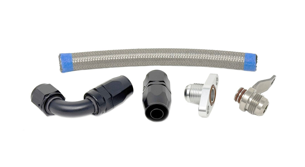 Torque Solution Stock Location -10AN Turbo Oil Return Line Kit
