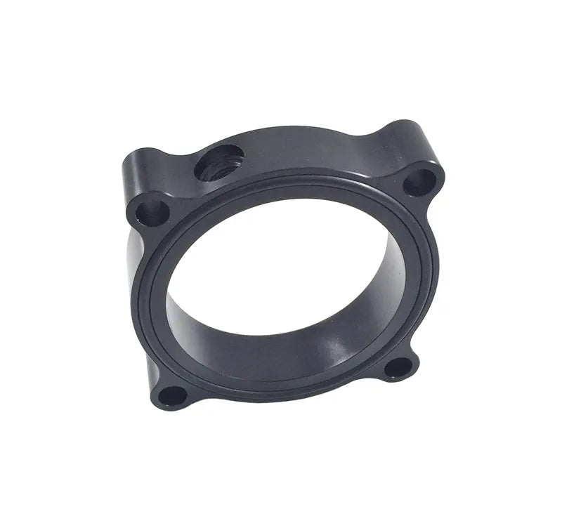 Torque Solution Throttle Body Spacer Black - TS-TBS-030B