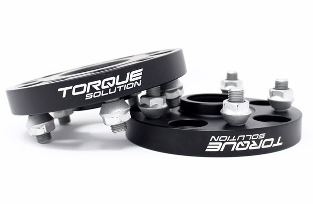 Torque Solution Forged Aluminum Wheel Spacer 25mm 5x100 image 2