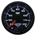 Raceworks 52mm Electronic Water Temperature Gauge