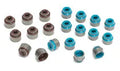 Supertech Polyacrylic Intake Valve Stem Seals Set of 12 — BMW M50/M52/M54/S50/S52/S54 and selected Audi/VW applications VS-VBM6I-12