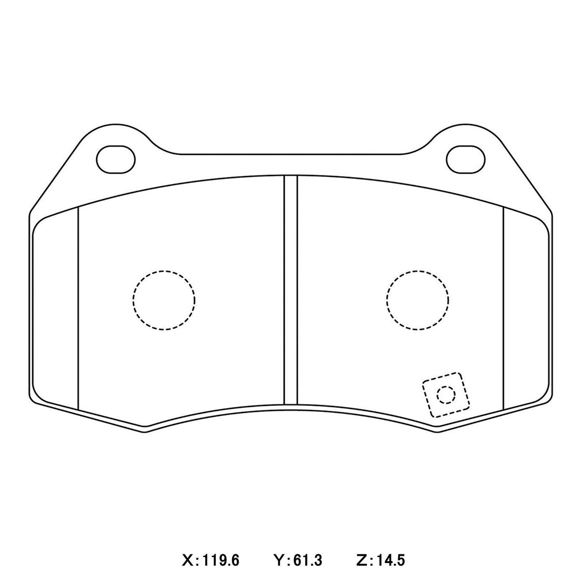 WinmaX W6.5 Race Brake Pads image 2