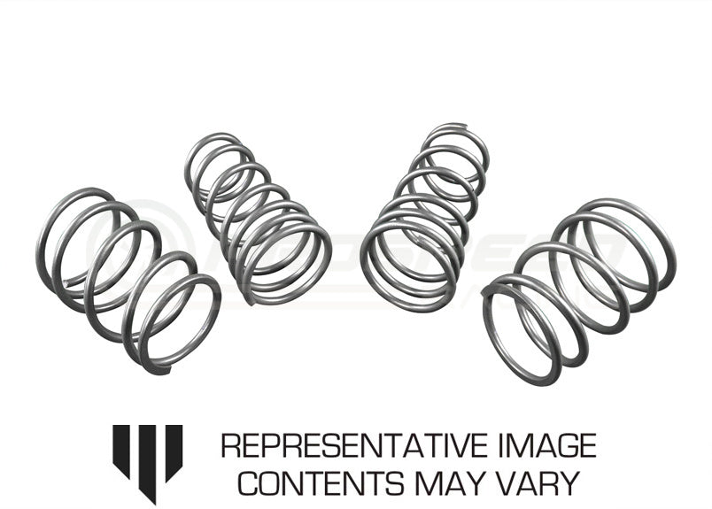 Whiteline F And R Coil Springs Lowered