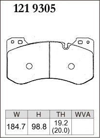 Dixcel M Type Brake Pads — BMW M3 G80 / M4 G82/G83 (Front) M-1219305