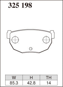 Dixcel Z Type Brake Pads image 2