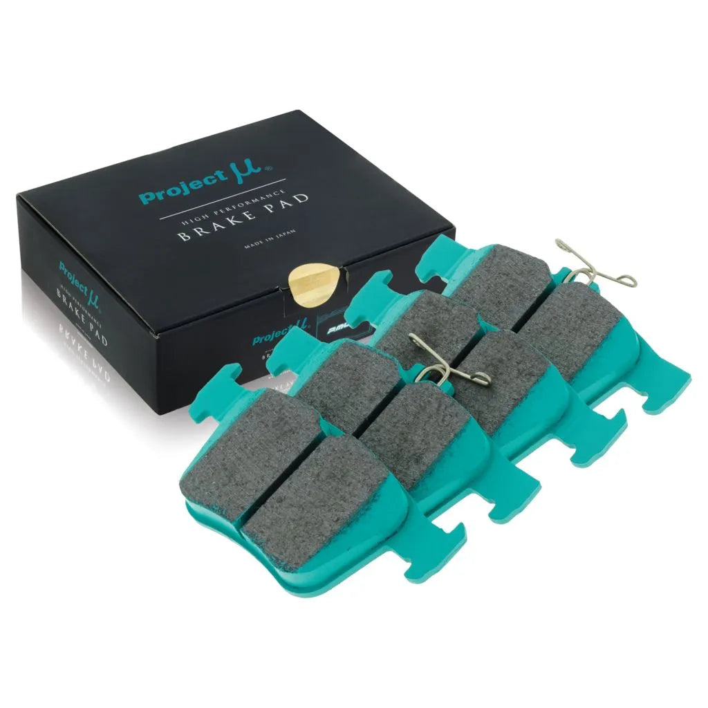 Project Mu Type HC+ Brake Pads - HC+ Brake Pad Set, Z410 Profile - Z410-HC+