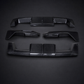 VCTR Performance BMW M3/M4 G80/G82 Carbon Fibre Rear Diffuser – front three-quarter view