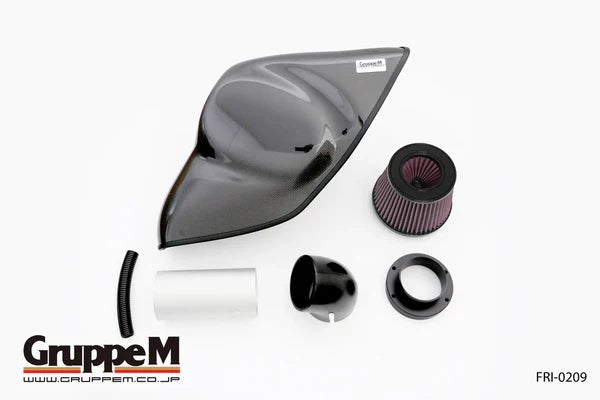 GruppeM Carbon Fibre Ram Air Intake System - Audi S3 8V / VW Golf GTI-R Mk7/Mk7.5 - FRI-0209