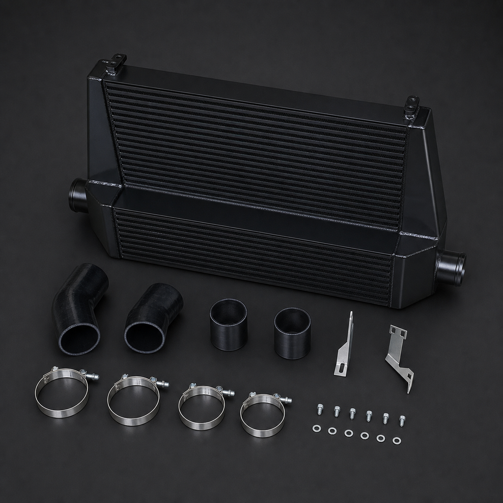 VCTR Performance Audi A4/S4/S5/SQ5 B9 EVO2 Front-Mount Intercooler – elevated top view