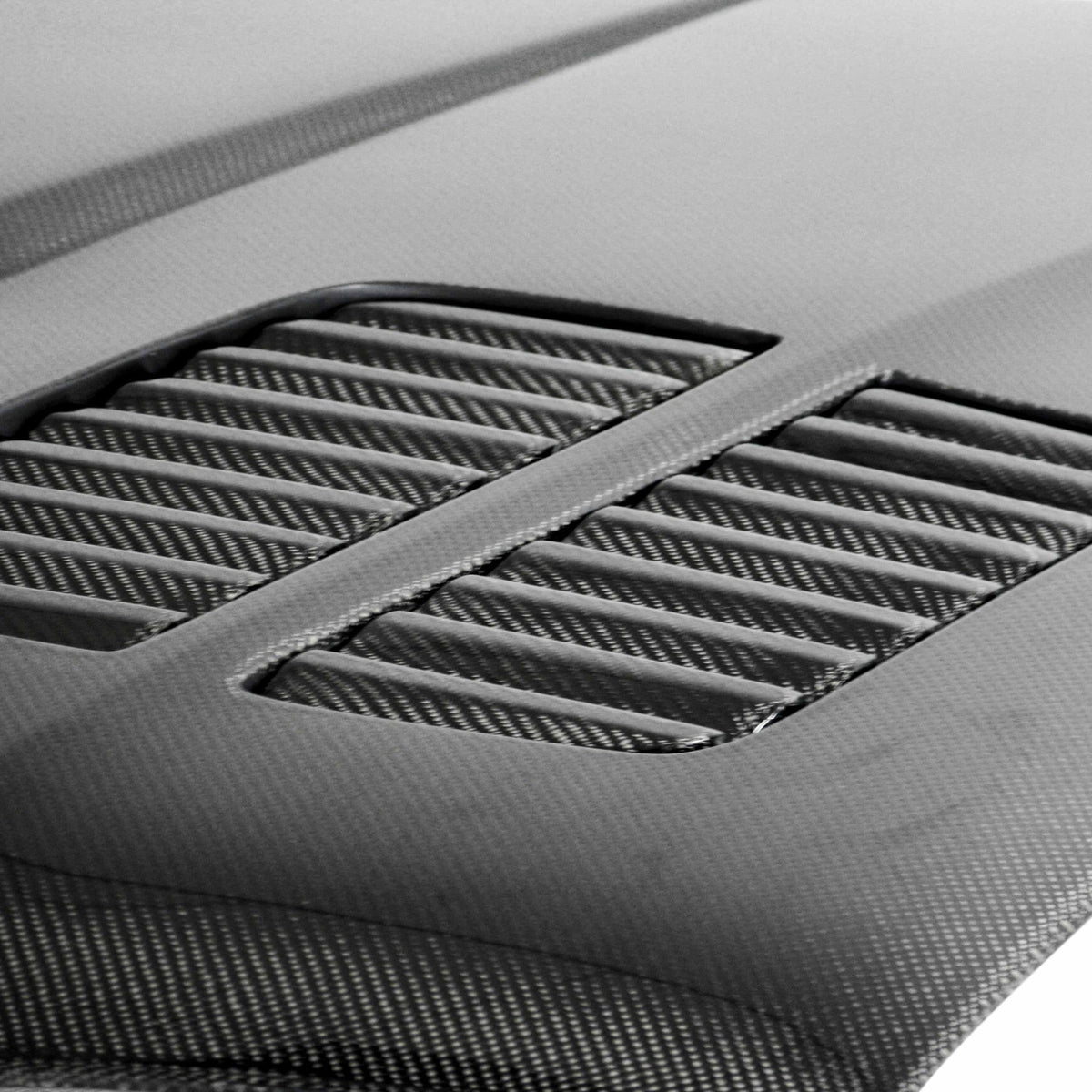 Seibon GTR-Style Carbon Fibre Hood — BMW M3 E46 2001–2006 HD0105BMWE46M3-GTR