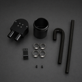 VCTR Performance BMW 135i/335i/535i N54 Dual-Baffle Oil Catch Can – front three-quarter view