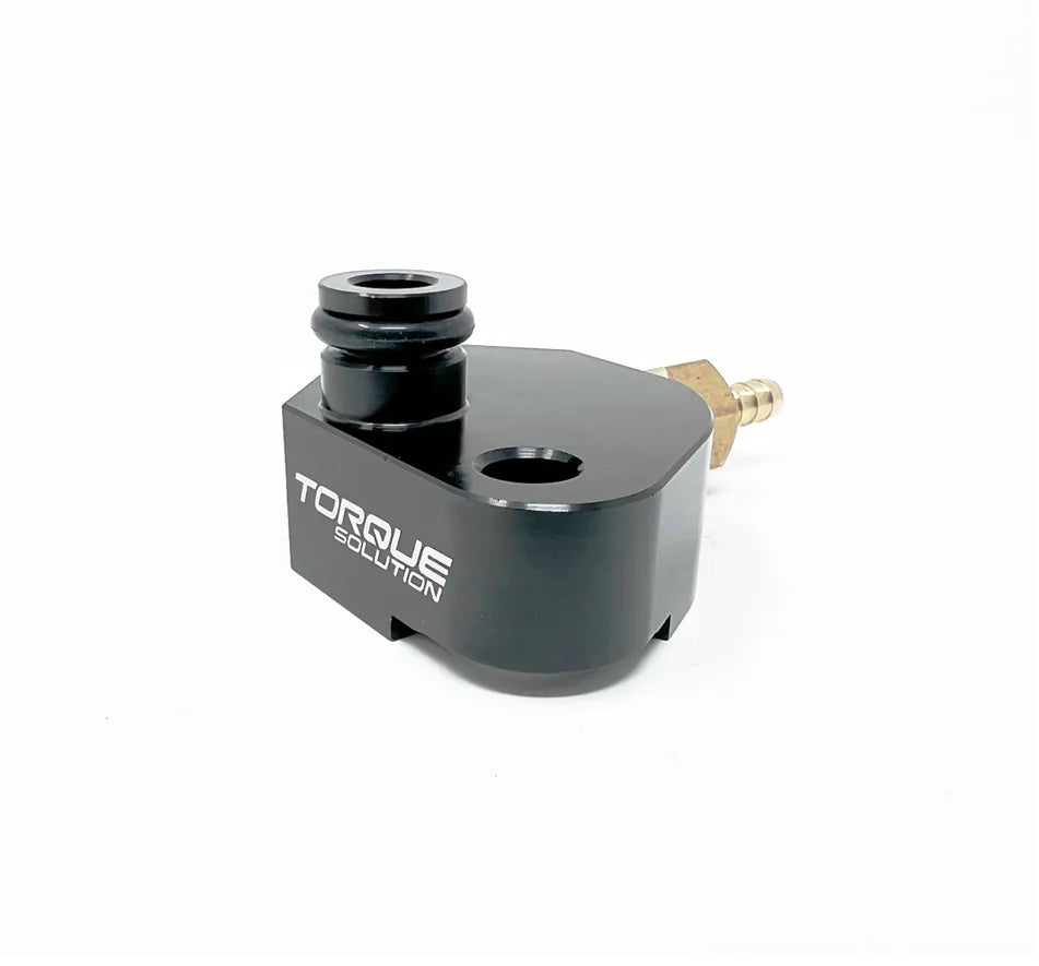 Torque Solution Billet Boost Tap - 13-18 Ford Focus ST / 14-19 Ford Fiesta ST — TS-BT-718