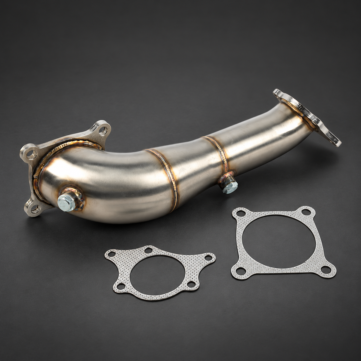 VCTR Performance Honda Civic Type R FK8 Downpipe Kit — view 3