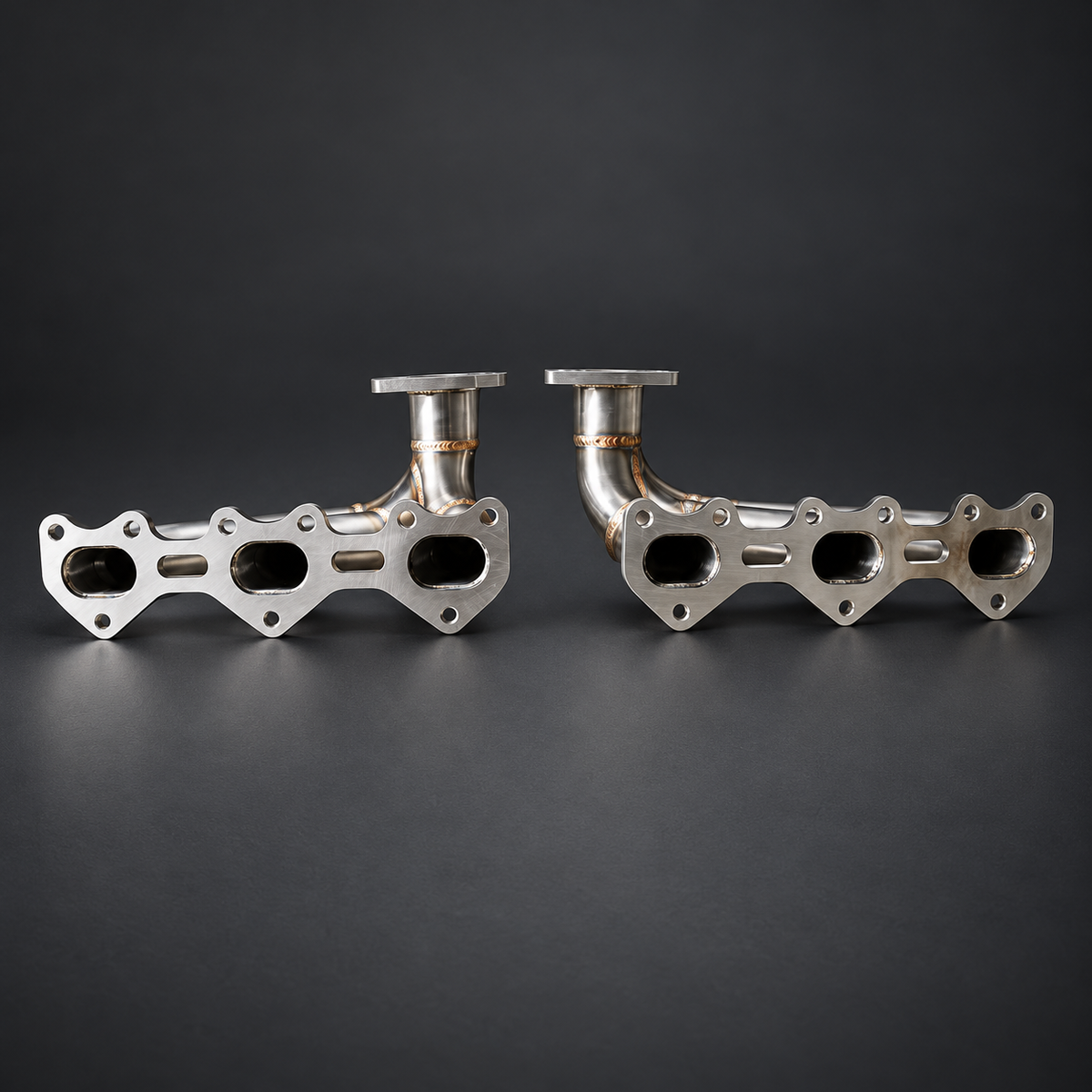 VCTR Performance Porsche 911 992 3.0L Stainless Steel Exhaust Headers — view 2