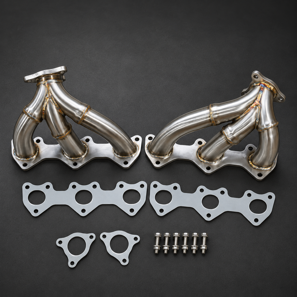 VCTR Performance Porsche 911 991.2 Carrera Exhaust Headers — view 3