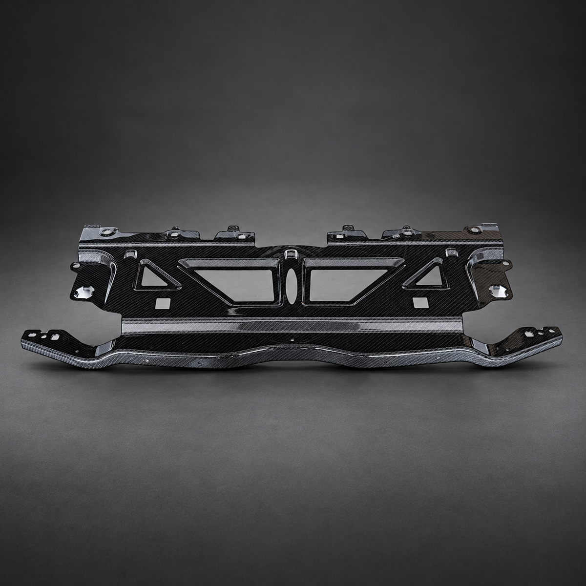 VCTR Performance BMW M2 G87 / M3 G80 / M4 G82 Carbon Fibre Radiator Cover Trim — studio view 2