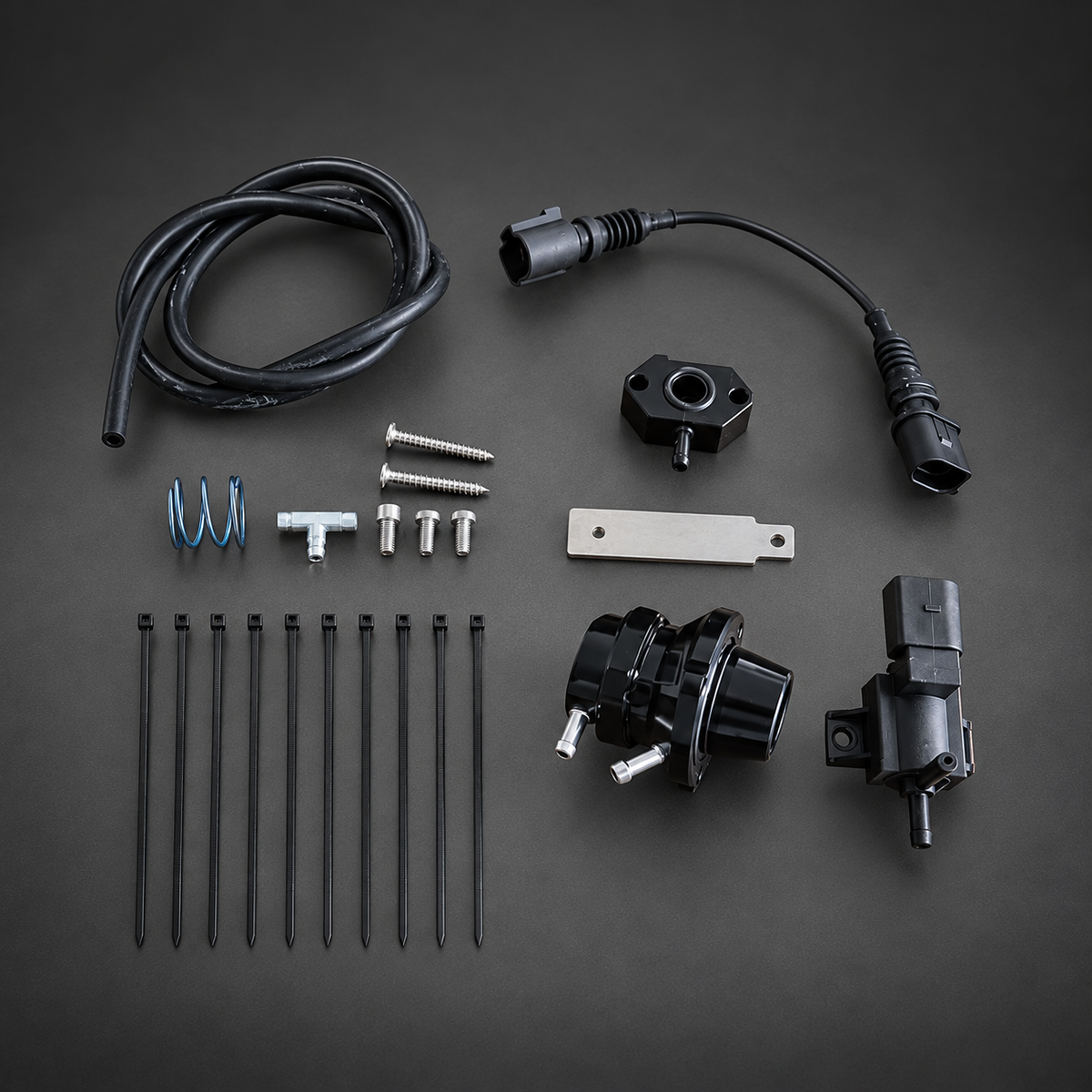 VCTR Performance VW Golf / Scirocco R / Audi S3 Blow-Off Valve — studio view 2